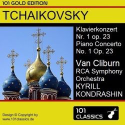 Cover TSCHAIKOWSKY Klavierkonzert Nr. 1 op. 23 - Van Cliburn - RCA Symphony Orchestra - KYRILL KONDRASHIN