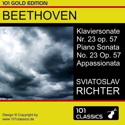 Albumcover BEETHOVEN Klaviersonate Nr. 23 in f-moll op. 57 "Appassionata" - SVIATOSLAV RICHTER