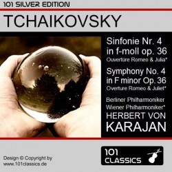 Cover TSCHAIKOWSKY Sinfonie Nr. 4 in f-moll op. 36 - Berliner Philharmoniker