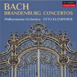 Albumcover für BACH Brandenburgische Konzerte Nr. 1 - 6 (Gesamtaufnahme) - Philharmonia Orchestra London - OTTO KLEMPERER