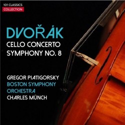 Cover DVORAK Cellokonzert in h-moll op. 104 - Gregor Piatigorsky