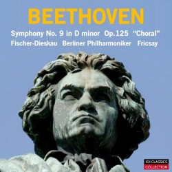 Albumcover BEETHOVEN  Sinfonie Nr. 9 in d-moll op. 125 - Dietrich Fischer-Dieskau - Berliner Philharmoniker - FERENC FRICSAY