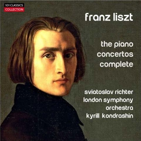 Cover LISZT Klavierkonzerte Nr. 1 & 2 - Sviatoslav Richter