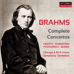 Cover Brahms Bruch Mendelssohn Tschaikowsky - Romantische Violinkonzerte - Arthur Grumiaux, Concertgebouw Orchestra