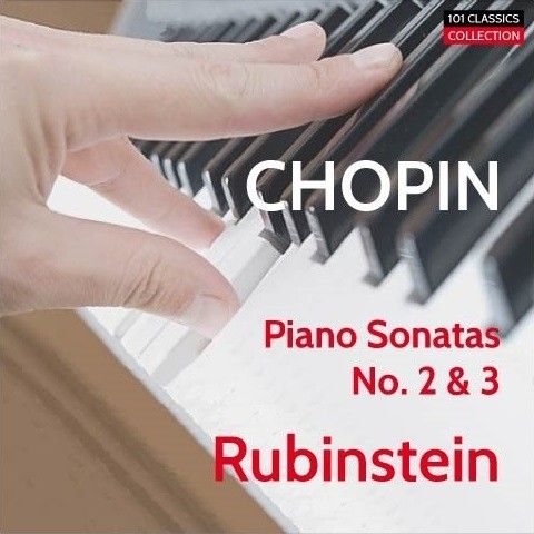 Cover CHOPIN Klaviersonaten Nr. 3 & Nr. 2 - ARTHUR RUBINSTEIN