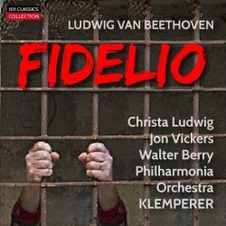 Albumcover BEETHOVEN Fidelio (Gesamtaufnahme) - Christa Ludwig - Philharmonia Orchestra London - OTTO KLEMPERER