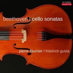Albumcover BEETHOVEN Cello-Sonaten Nr. 1-5 (Gesamtaufnahme) - Pierre Fournier, Friedrich Gulda