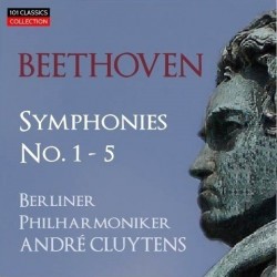 Cover für BEETHOVEN  Die Sinfonien Nr. 1 - 5 - Berliner Philharmoniker - ANDRÉ CLUYTENS
