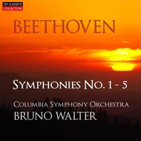 Cover BEETHOVEN Die Sinfonien / Symphonies Nr. 1 - 5 - Columbia Symphony Orchestra - BRUNO WALTER Cover BEETHOVEN Die Sinfonien / Symphonies Nr. 1 - 5 - Columbia Symphony Orchestra - BRUNO WALTER
