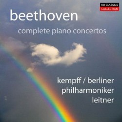 Albumcover BEETHOVEN Klavierkonzerte (Gesamtaufnahme / Complete) - Wilhelm Kempff - Berliner Philharmoniker - FERDINAND LEITNER