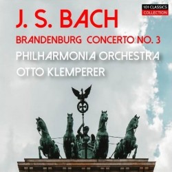 Albumcover für BACH Brandenburgisches Konzert Nr. 3 BWV 1048 - Philharmonia Orchestra London - OTTO KLEMPERER