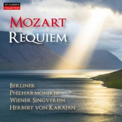 Cover MOZART Requiem KV 626 - Wilma Lipp - Berliner Philharmoniker, HERBERT VON KARAJAN