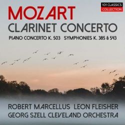 Cover MOZART Klarinettenkonzert - Robert Marcellus