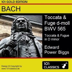 Cover BACH Toccata & Fuge in d-moll BWV 565 - EDWARD POWER BIGGS