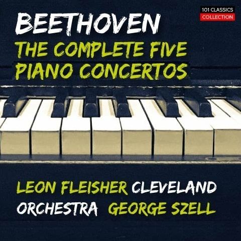 Albumcover BEETHOVEN Klavierkonzerte (Gesamtaufnahme / Complete) - Leon Fleisher - Cleveland Orchestra - GEORGE SZELL Albumcover BEETHOVEN Klavierkonzerte (Gesamtaufnahme / Complete) - Leon Fleisher - Cleveland Orchestra - GEORGE SZELL