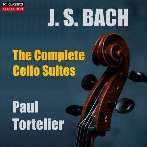 Albumcover BACH Cellosuiten (Gesamtaufnahme) BWV 1007–1012 - PAUL TORTELIER
