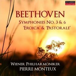 Cover BEETHOVEN  Sinfonie Nr. 3 "Eroica" & Nr. 6 "Pastorale" - Wiener Philharmoniker - PIERRE MONTEUX