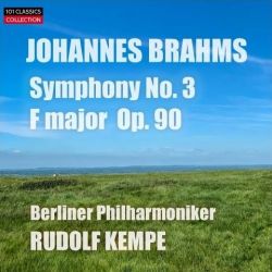Cover BRAHMS  Sinfonie Nr. 3 in  F-Dur op. 90 - Berliner Philharmoniker, RUDOLF KEMPE