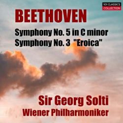 Cover BEETHOVEN  Sinfonie Nr. 5 in c-moll op. 67 - Wiener Philharmoniker - SIR GEORG SOLTI + Bonus: Sinfonie Nr. 3