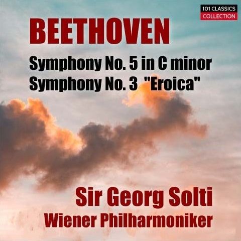 Cover BEETHOVEN  Sinfonie Nr. 5 in c-moll op. 67 - Wiener Philharmoniker - SIR GEORG SOLTI + Bonus: Sinfonie Nr. 3