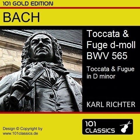 Cover BACH Toccata & Fuge in d-moll BWV 565 - KARL RICHTER Cover BACH Toccata & Fuge in d-moll BWV 565 - KARL RICHTER