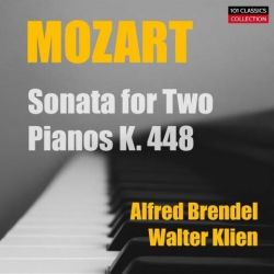 Cover MOZART Sonate für zwei Klaviere in D-dur KV 448 - ALFRED BRENDEL, WALTER KLIEN