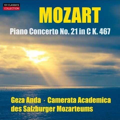 Cover MOZART Klavierkonzert Nr. 21 C-dur KV 467 - Geza Anda