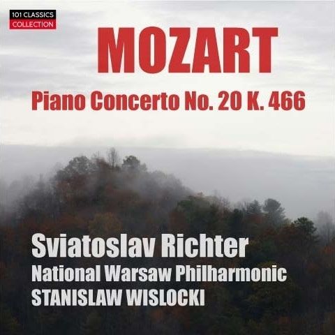 Cover MOZART Klavierkonzert Nr. 20 KV 466 - Sviatoslav Richter