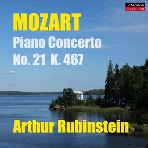 Cover MOZART Klavierkonzert Nr. 21 - ARTHUR RUBINSTEIN