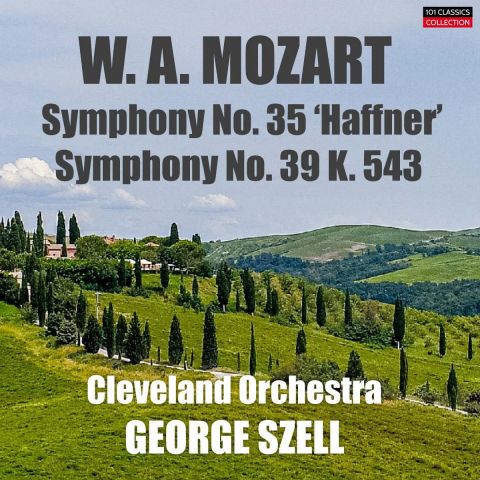 Cover MOZART  Sinfonie Nr. 39 KV 543 - Cleveland Orchestra, GEORGE SZELL