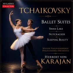 Cover TSCHAIKOWSKY Ballett-Suiten: Nußknacker - Schwanensee - Dornröschen - Wiener Philharmoniker u. a. - HERBERT VON KARAJAN