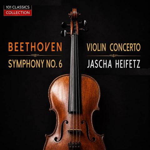 Cover BEETHOVEN Violinkonzert in D-dur op. 61 - Jascha Heifetz - Boston Symphony Orchestra - CHARLES MUNCH