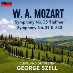 Cover MOZART  Sinfonie Nr. 39 KV 543 - Cleveland Orchestra, GEORGE SZELL