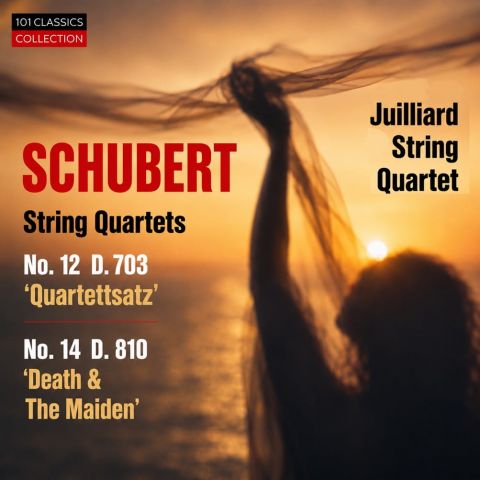 Cover SCHUBERT Streichquartette D 703 & D 810 - JUILLIARD STRING QUARTET | Audiophile Edition – MP3-Album 320 kbps
