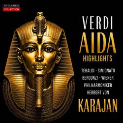 Cover VERDI Aida (Highlights) - Renata Tebaldi, Carlo Bergonzi