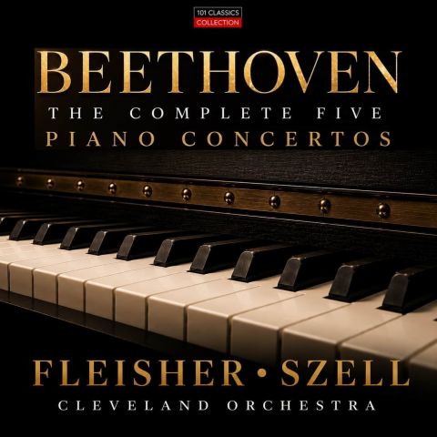 BEETHOVEN Klavierkonzerte (Gesamtaufnahme / Complete) - Leon Fleisher - Cleveland Orchestra - GEORGE SZELL