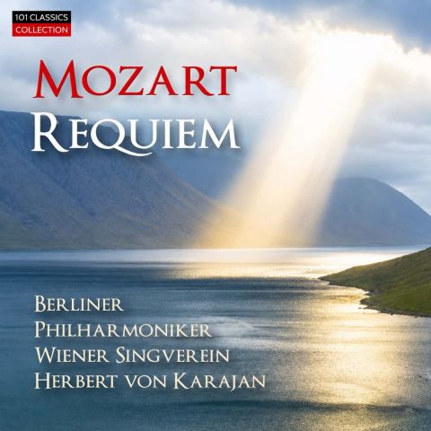 Cover MOZART Requiem KV 626 - Wilma Lipp - Berliner Philharmoniker, HERBERT VON KARAJAN