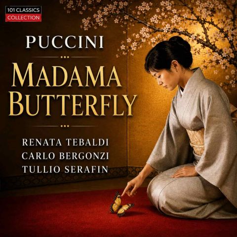 Cover PUCCINI Madama Butterfly (Gesamtaufnahme) - Renata Tebaldi - Orchestra dell'Accademia Nazionale di Santa Cecilia - SERAFIN