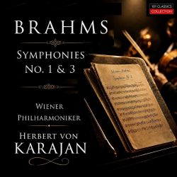 Cover BRAHMS  Sinfonie Nr. 3 in  F-Dur op. 90 - Wiener Philharmoniker, HERBERT VON KARAJAN