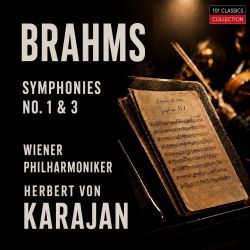 Cover BRAHMS  Sinfonie Nr. 3 in  F-Dur op. 90 - Wiener Philharmoniker, HERBERT VON KARAJAN