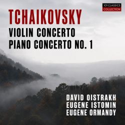 Cover TSCHAIKOWSKY Violinkonzert & Klavierkonzert David Oistrach - Philadelphia Orchestra - EUGENE ORMANDY