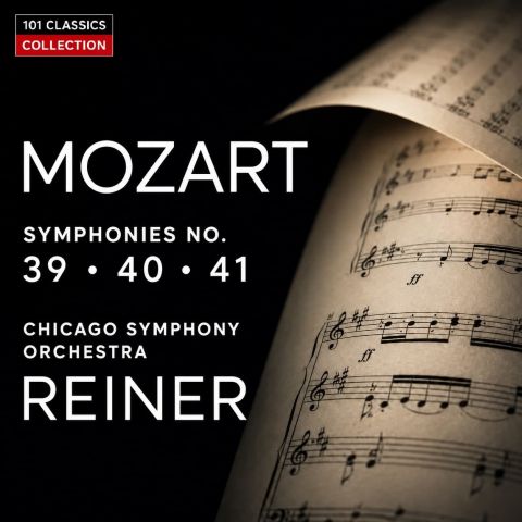 Cover MOZART Sinfonie Nr. 39 - 41 - Chicago Symphony Orchestra, FRITZ REINER | Audiophile Edition – MP3-Album 320 kbps
