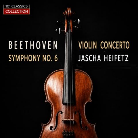 Cover BEETHOVEN Violinkonzert in D-dur op. 61 - Jascha Heifetz - Boston Symphony Orchestra - CHARLES MUNCH