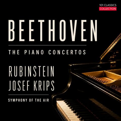 Albumcover BEETHOVEN Klavierkonzerte (Gesamtaufnahme / Complete) - Arthur Rubinstein - Symphony Of The Air - JOSEF KRIPS