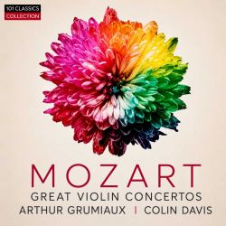 Cover MOZART Vier Violinkonzerte - Arthur Grumiaux - London Symphony Orchestra - SIR COLIN DAVIS