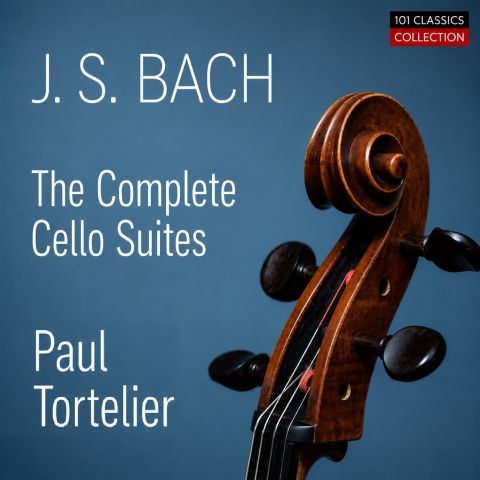 Albumcover BACH Cellosuiten (Gesamtaufnahme) BWV 1007–1012 - PAUL TORTELIER