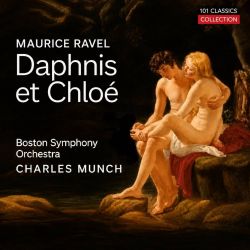 Cover RAVEL Daphnis et Chloé - Boston Symphony Orchestra - CHARLES MÜNCH