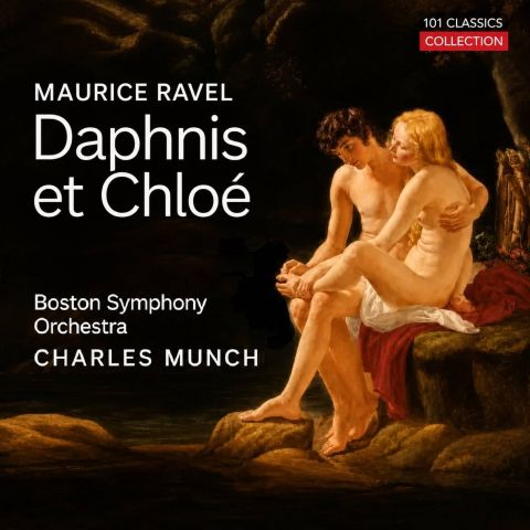 Cover RAVEL Daphnis et Chloé - Boston Symphony Orchestra - CHARLES MÜNCH