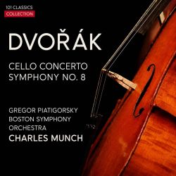 Cover DVORAK Cellokonzert in h-moll op. 104 - Gregor Piatigorsky
