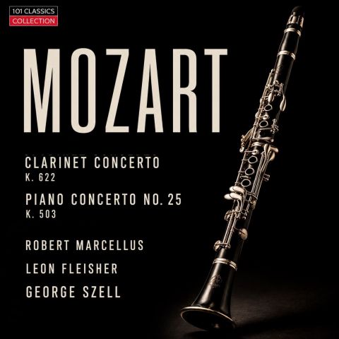 Cover MOZART Klarinettenkonzert - Robert Marcellus